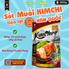 XỐT MUỐI Kimchi Cải Thảo Cắt Lát KimKore Chuyên Cho Nhà Hàng (Gói 400g)