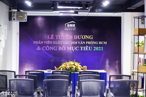 2021 Goal Signing Ceremony and commended Excellent Employees of 2020