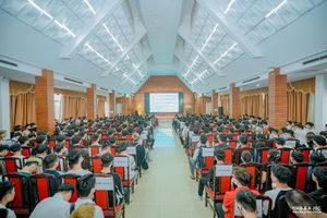 Lễ trao học bổng Khoa Xây dựng tại trường Đại học Kiến trúc Hà Nội