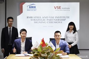 BMB Steel ký kết Biên bản hợp tác toàn diện với VSE Institute