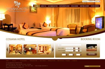 Thiết kế website nhà hàng - khách sạn - resort - khu nghỉ dưỡng – villa – homestay