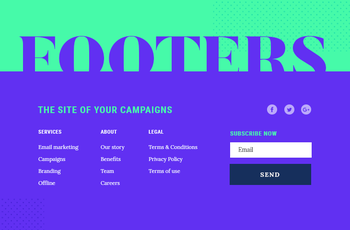 Footer website là gì? lưu ý quan trọng khi thiết kế footer website