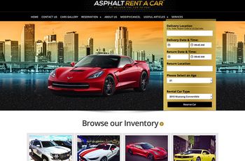 Thiết kế website xe hơi, ô tô