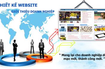 Thiết kế website giới thiệu doanh nghiệp chuyên nghiệp, giá rẻ.